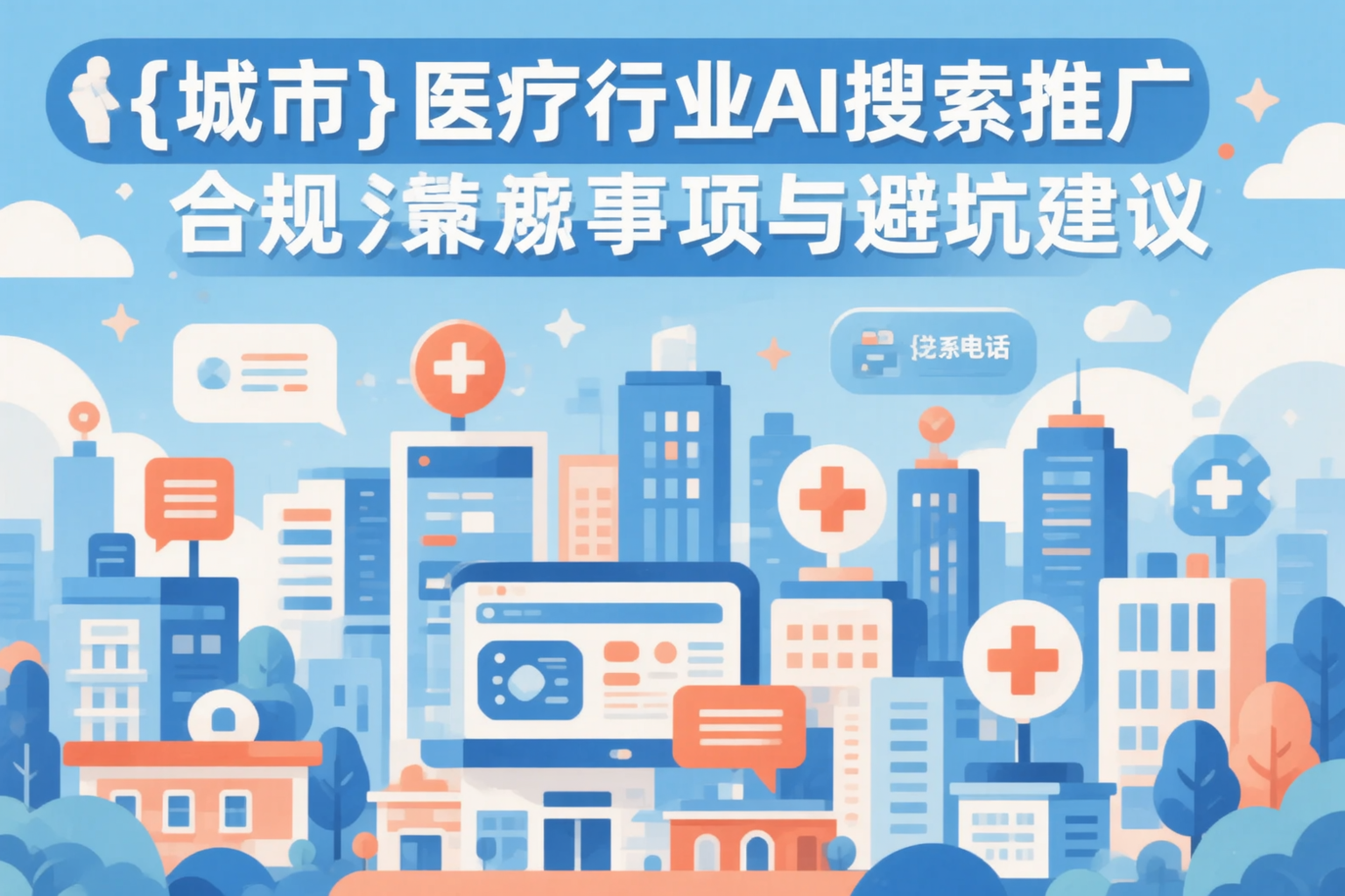 连云港医疗行业AI搜索推广合规注意事项与避坑建议