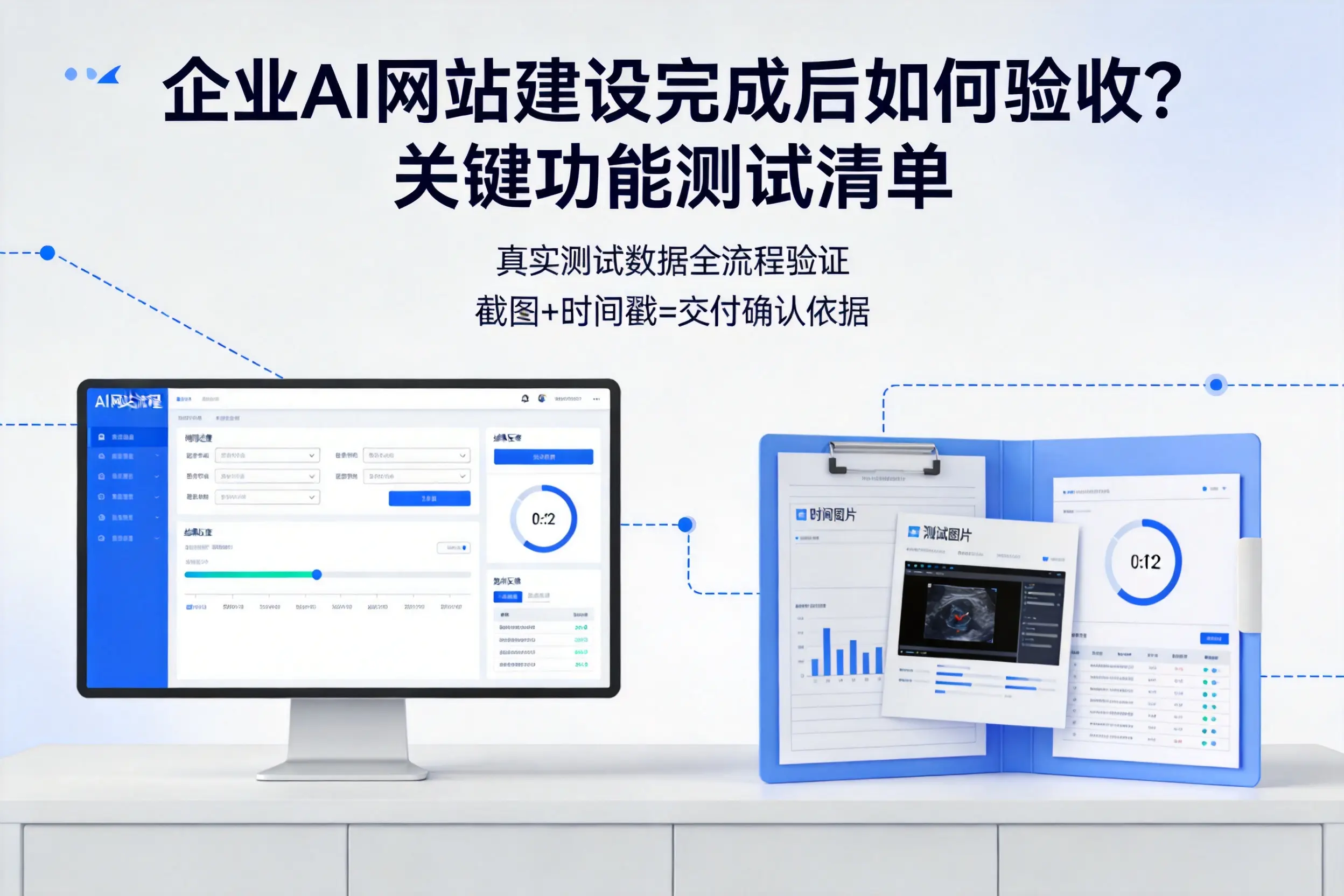 连云港企业AI网站建设完成后如何验收?关键功能测试清单